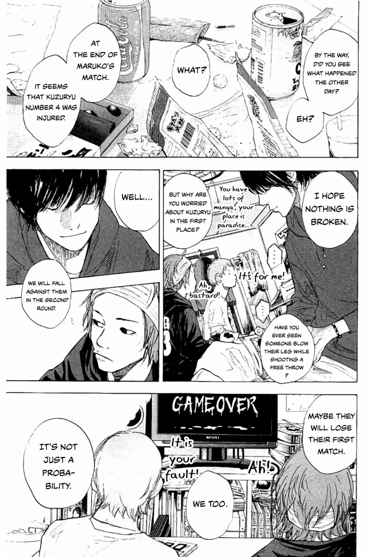 Ahiru no Sora Chapter 265 – Page 14