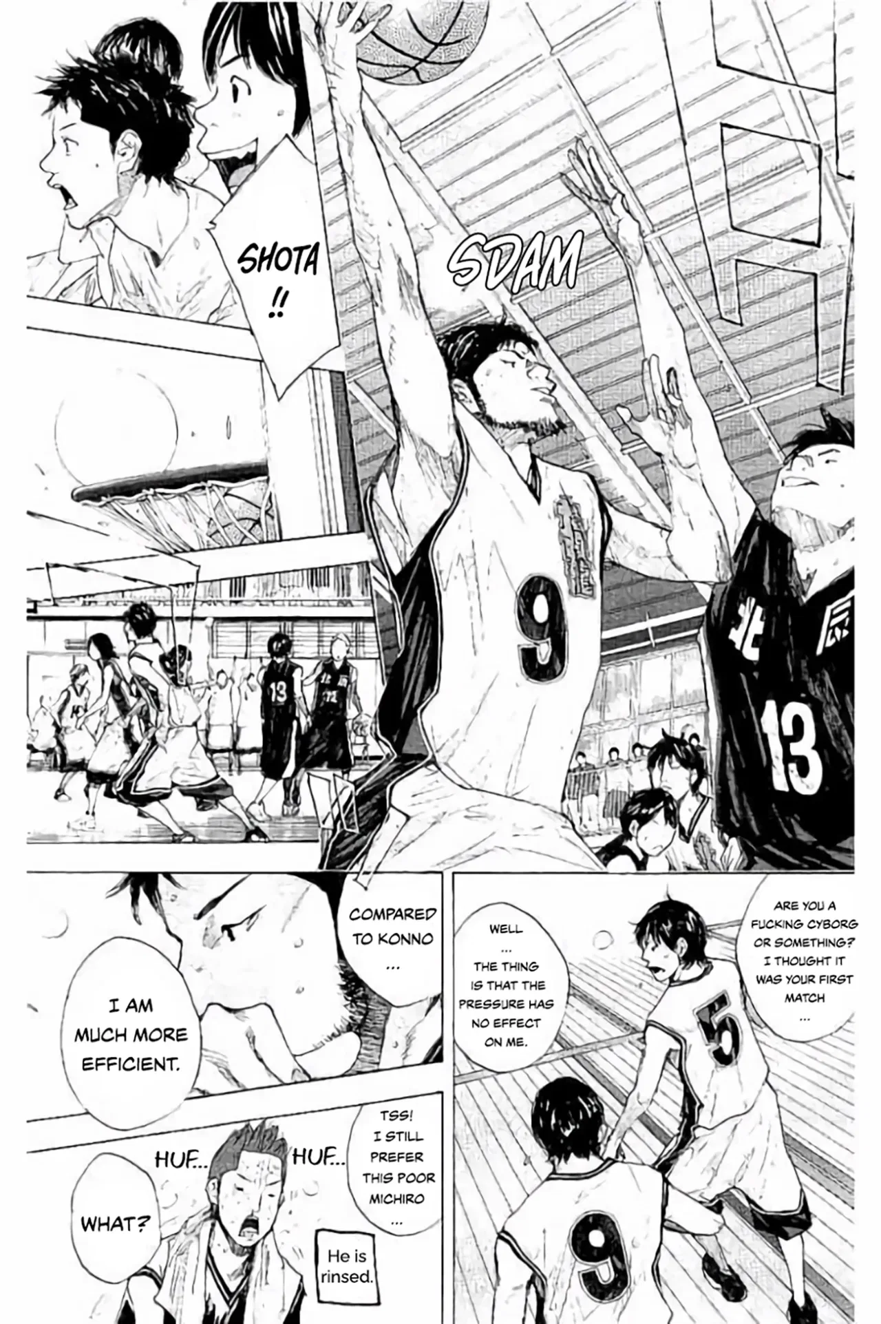 Ahiru no Sora Chapter 263 – Page 103