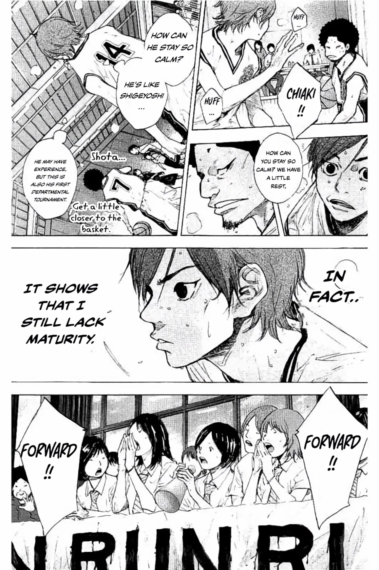 Ahiru no Sora Chapter 263 – Page 109