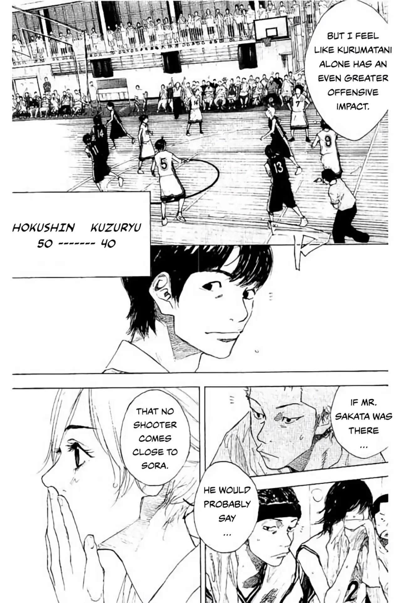 Ahiru no Sora Chapter 263 – Page 115