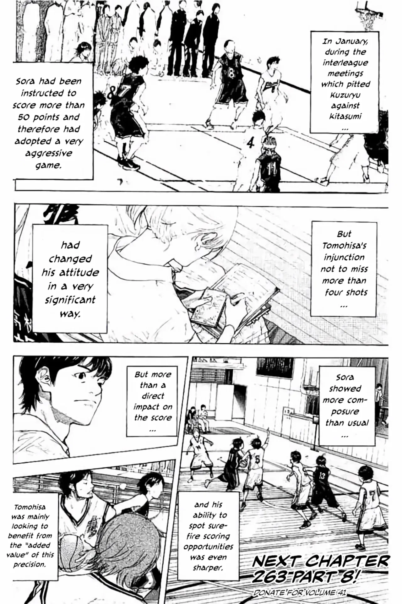 Ahiru no Sora Chapter 263 – Page 120