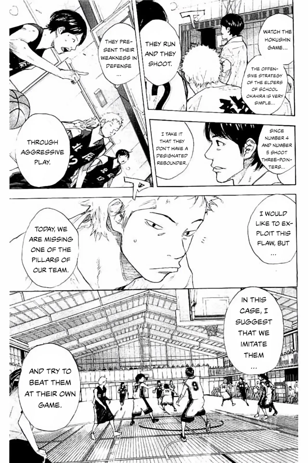 Ahiru no Sora Chapter 263 – Page 125