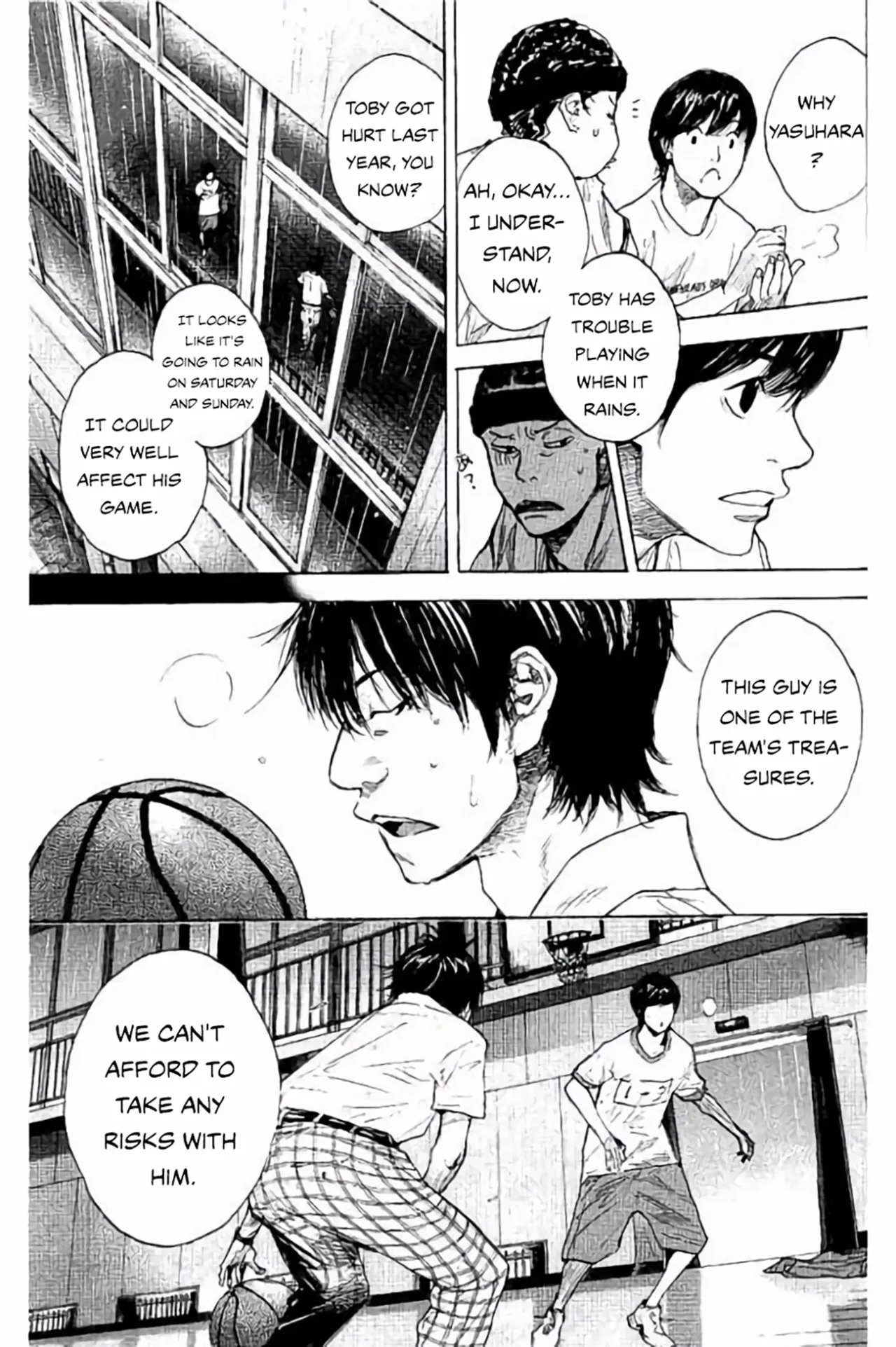 Ahiru no Sora Chapter 263 – Page 129