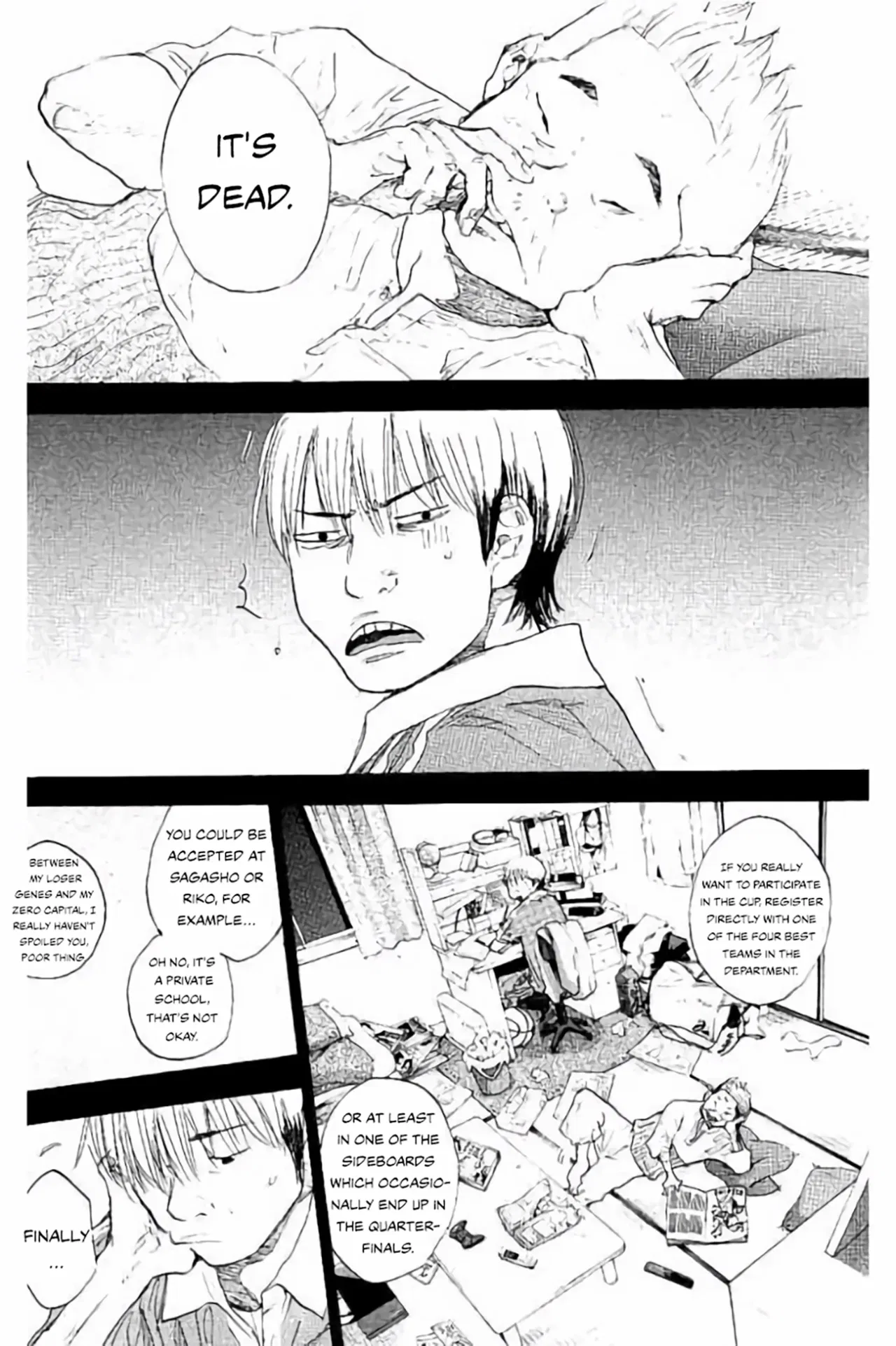 Ahiru no Sora Chapter 263 – Page 168