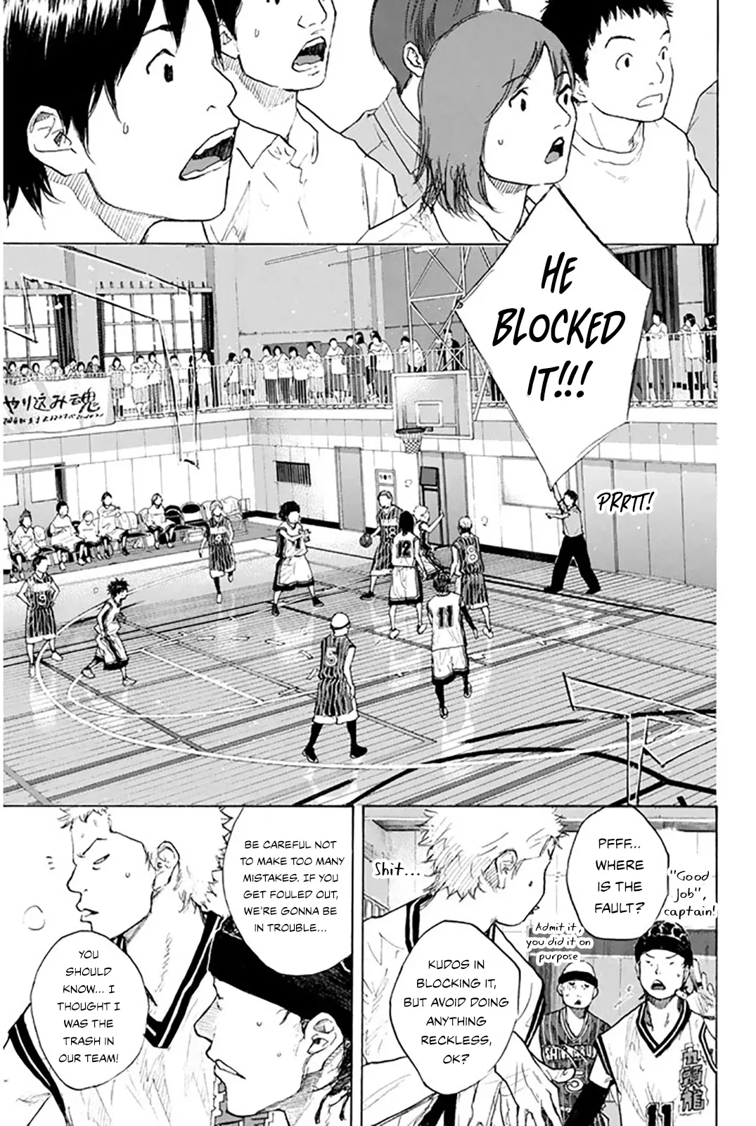 Ahiru no Sora Chapter 247 – Page 100
