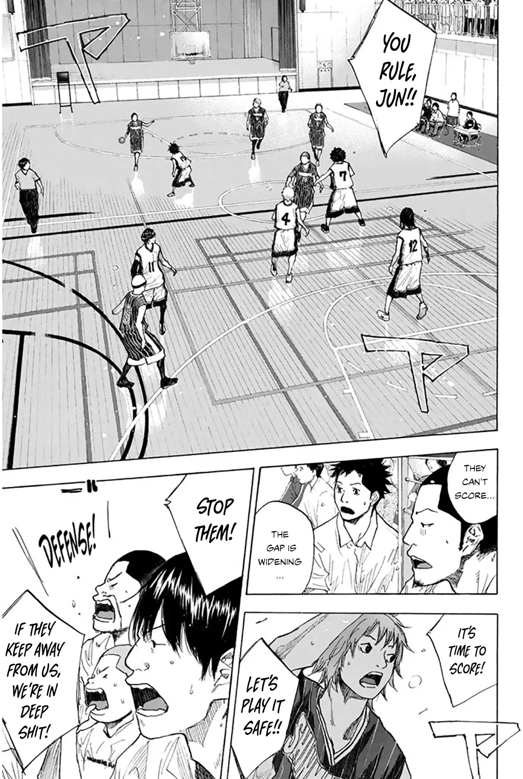 Ahiru no Sora Chapter 247 – Page 106