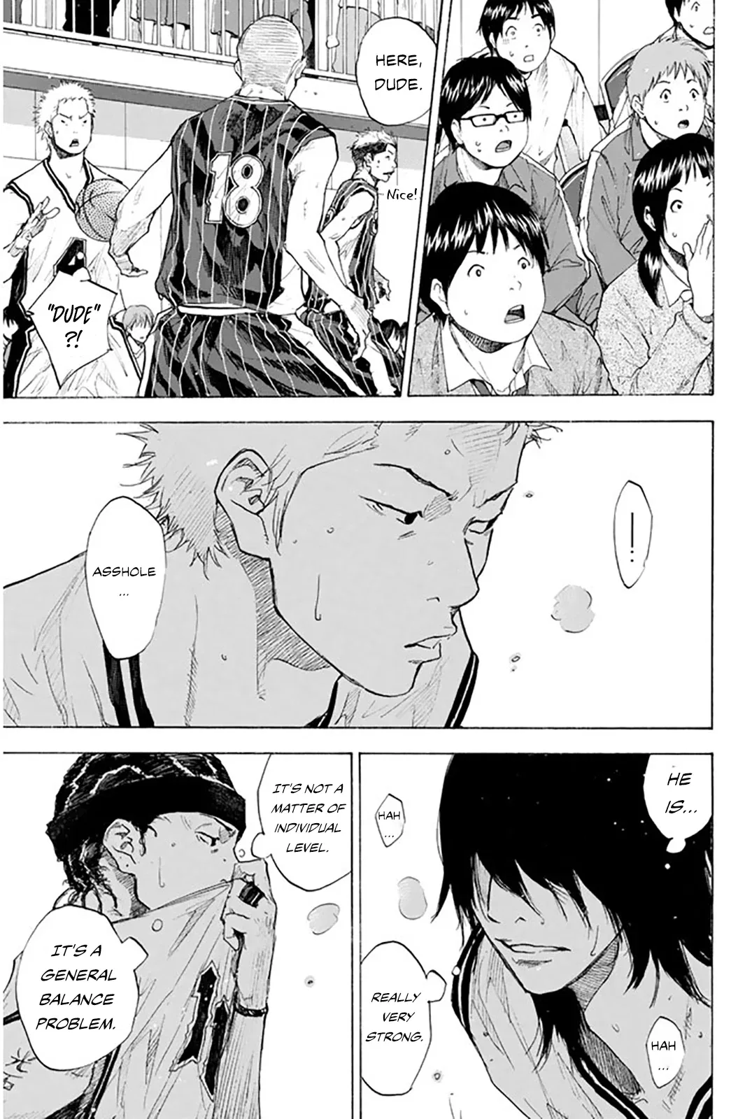 Ahiru no Sora Chapter 247 – Page 110