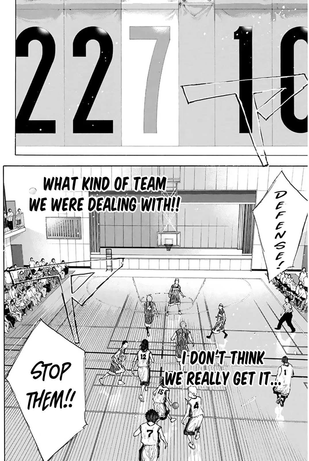 Ahiru no Sora Chapter 247 – Page 111