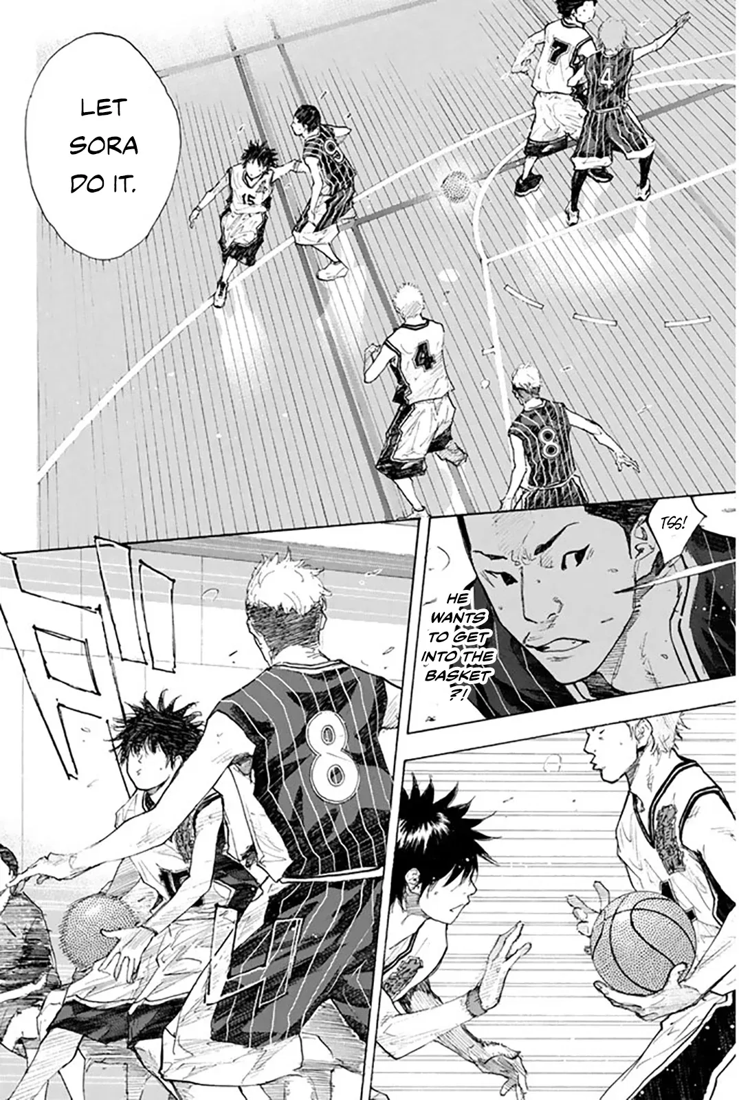 Ahiru no Sora Chapter 247 – Page 115
