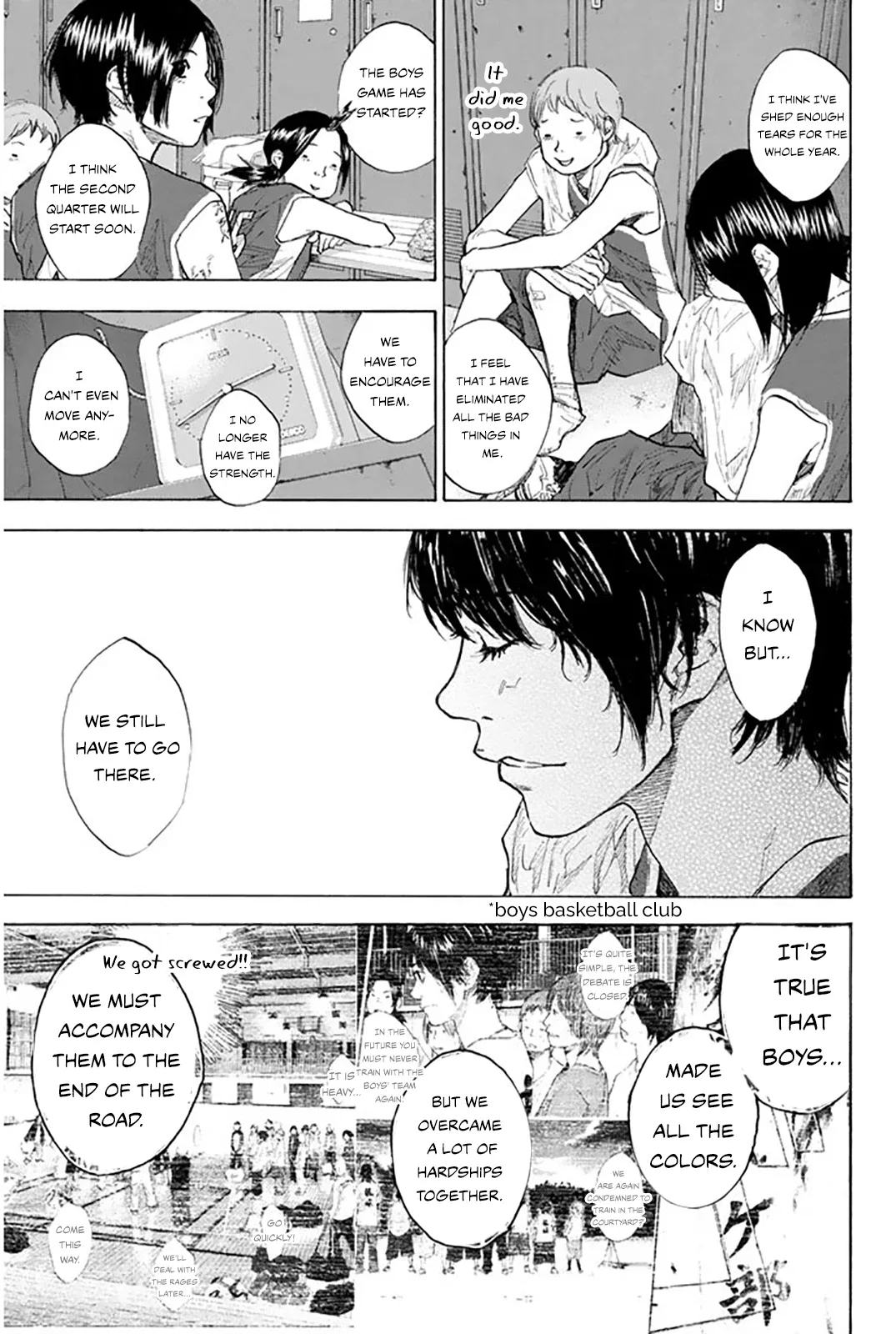 Ahiru no Sora Chapter 247 – Page 122