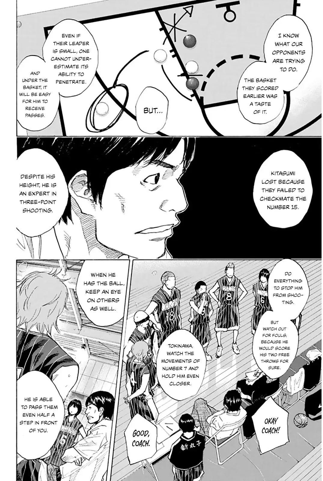Ahiru no Sora Chapter 247 – Page 127