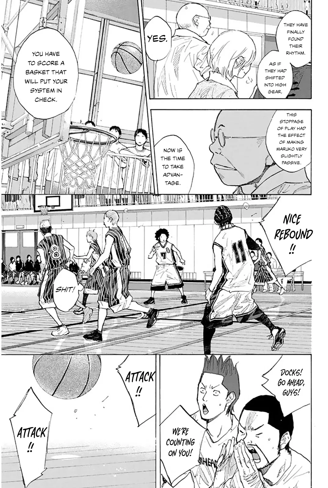 Ahiru no Sora Chapter 247 – Page 132