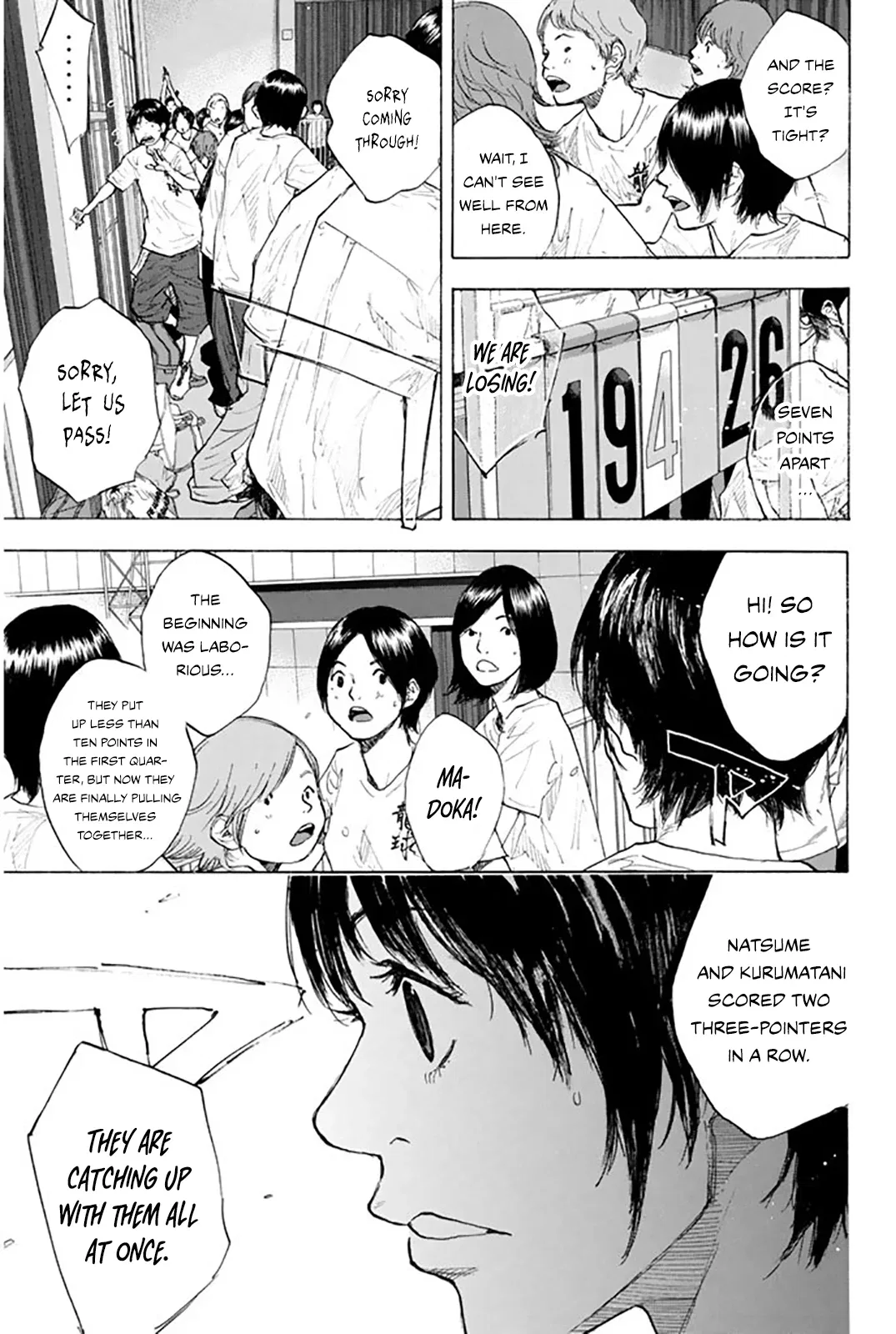 Ahiru no Sora Chapter 247 – Page 138