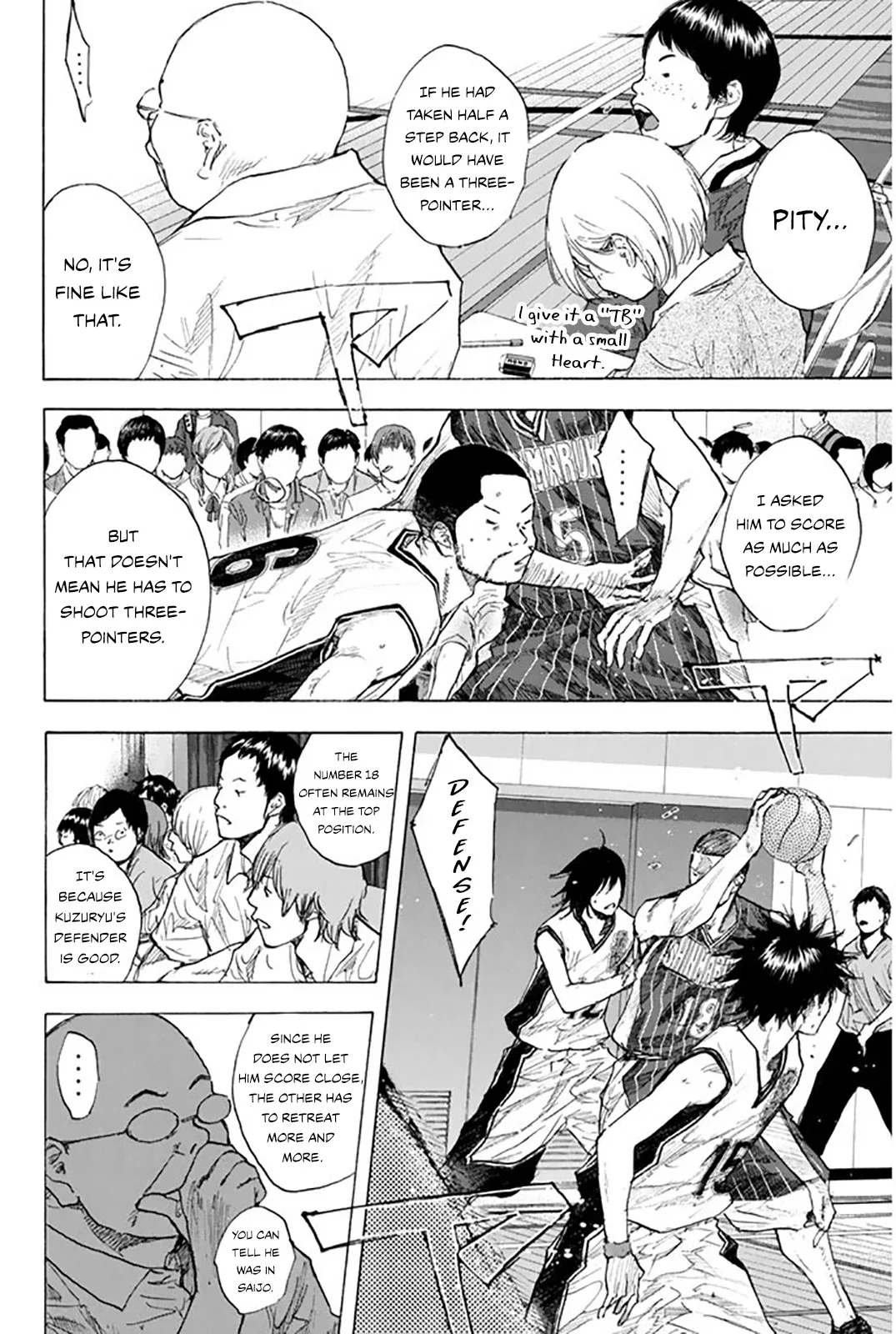 Ahiru no Sora Chapter 247 – Page 165