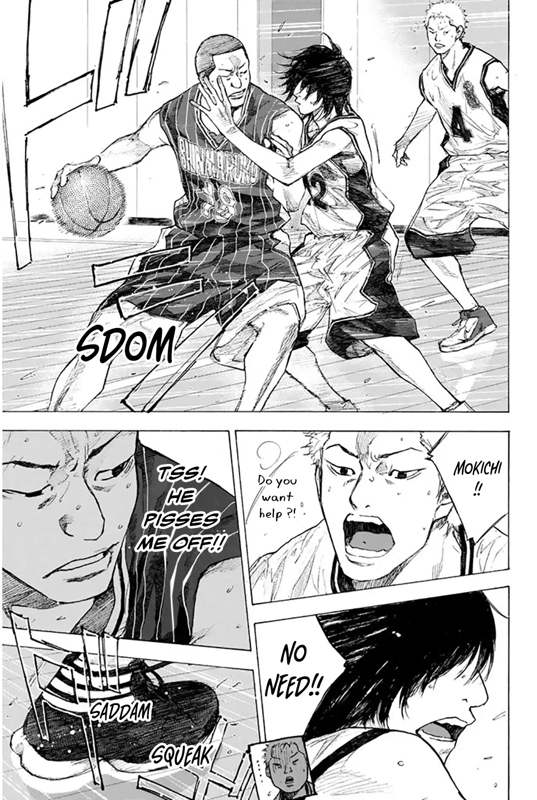 Ahiru no Sora Chapter 247 – Page 166