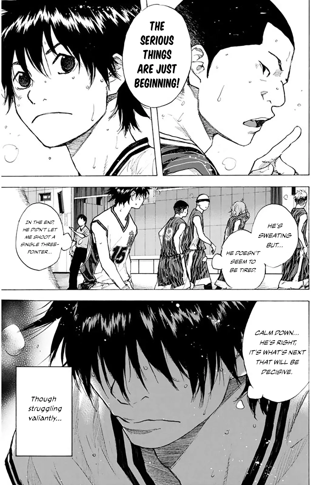 Ahiru no Sora Chapter 247 – Page 184