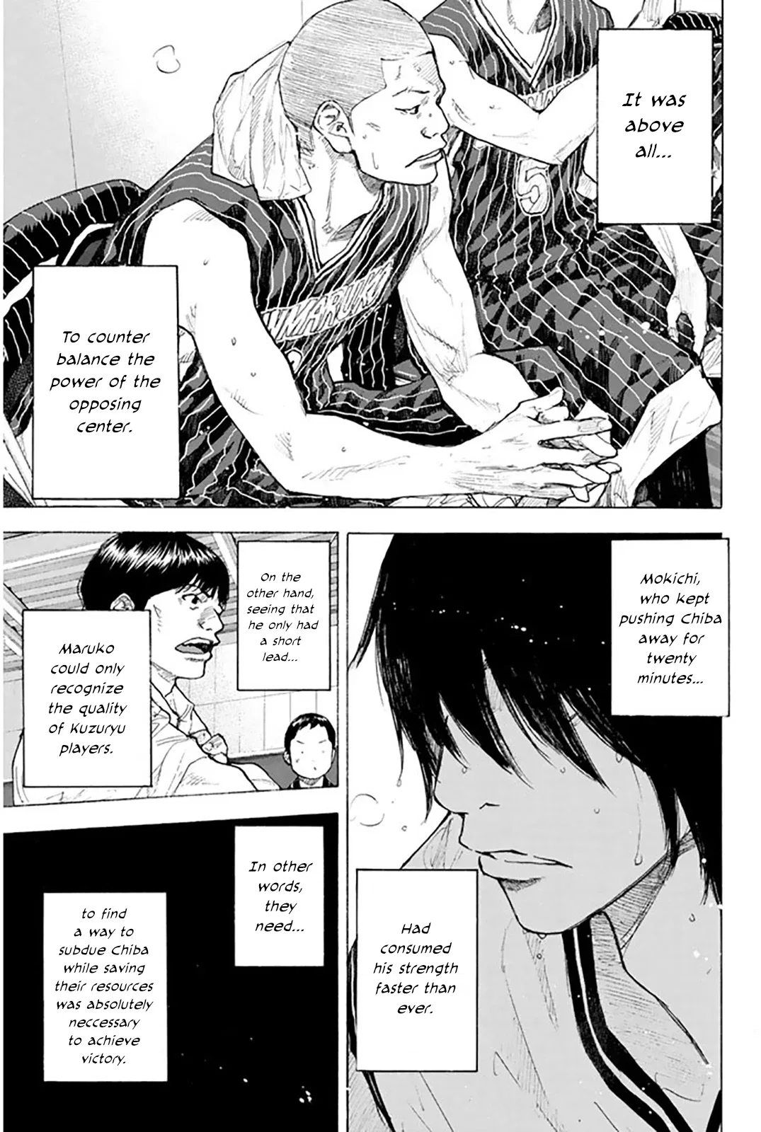 Ahiru no Sora Chapter 247 – Page 186