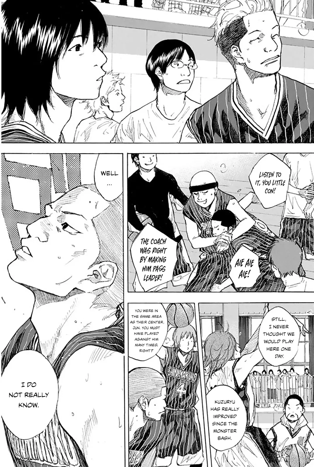 Ahiru no Sora Chapter 247 – Page 194