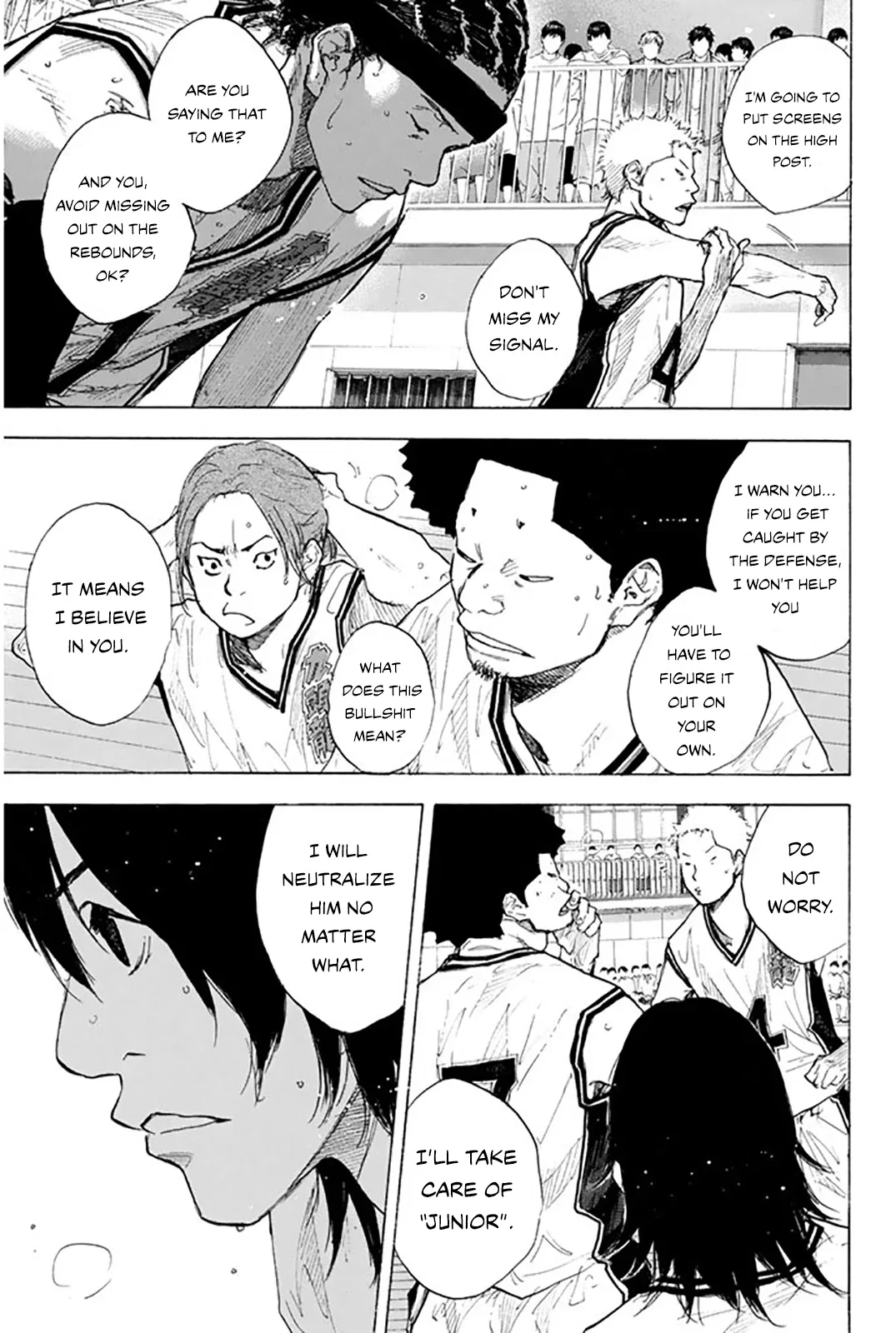 Ahiru no Sora Chapter 247 – Page 204