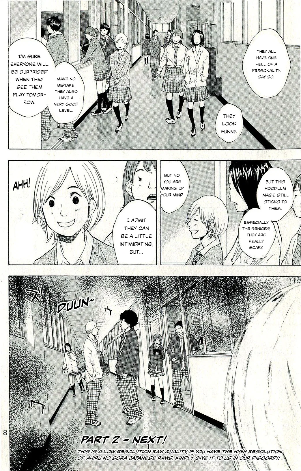 Ahiru no Sora Chapter 246 – Page 11