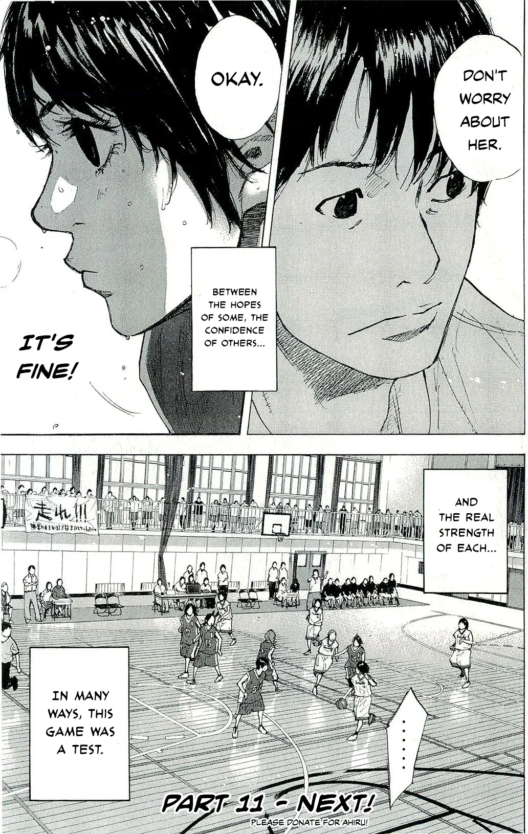 Ahiru no Sora Chapter 246 – Page 100