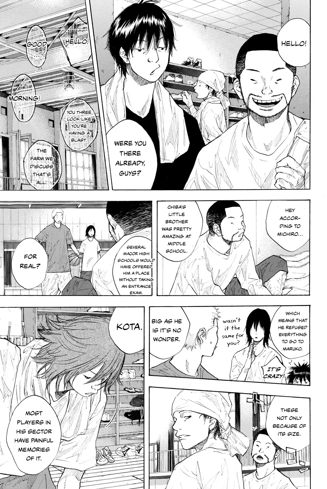 Ahiru no Sora Chapter 244 – Page 8