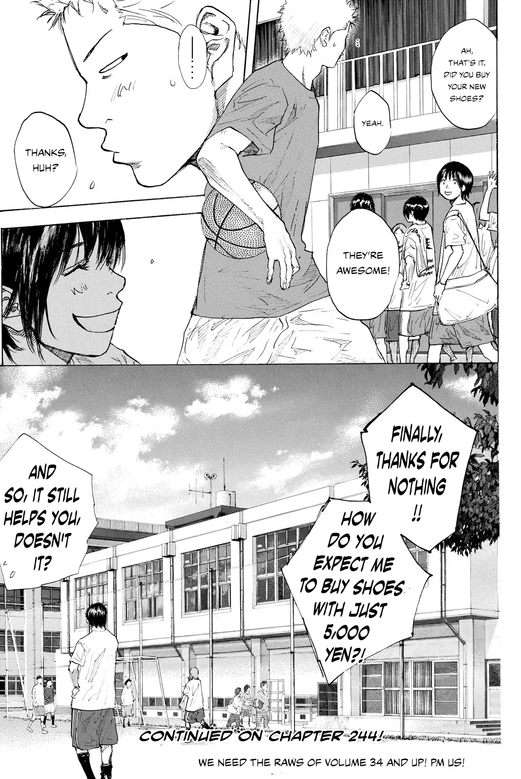 Ahiru no Sora Chapter 243 – Page 37