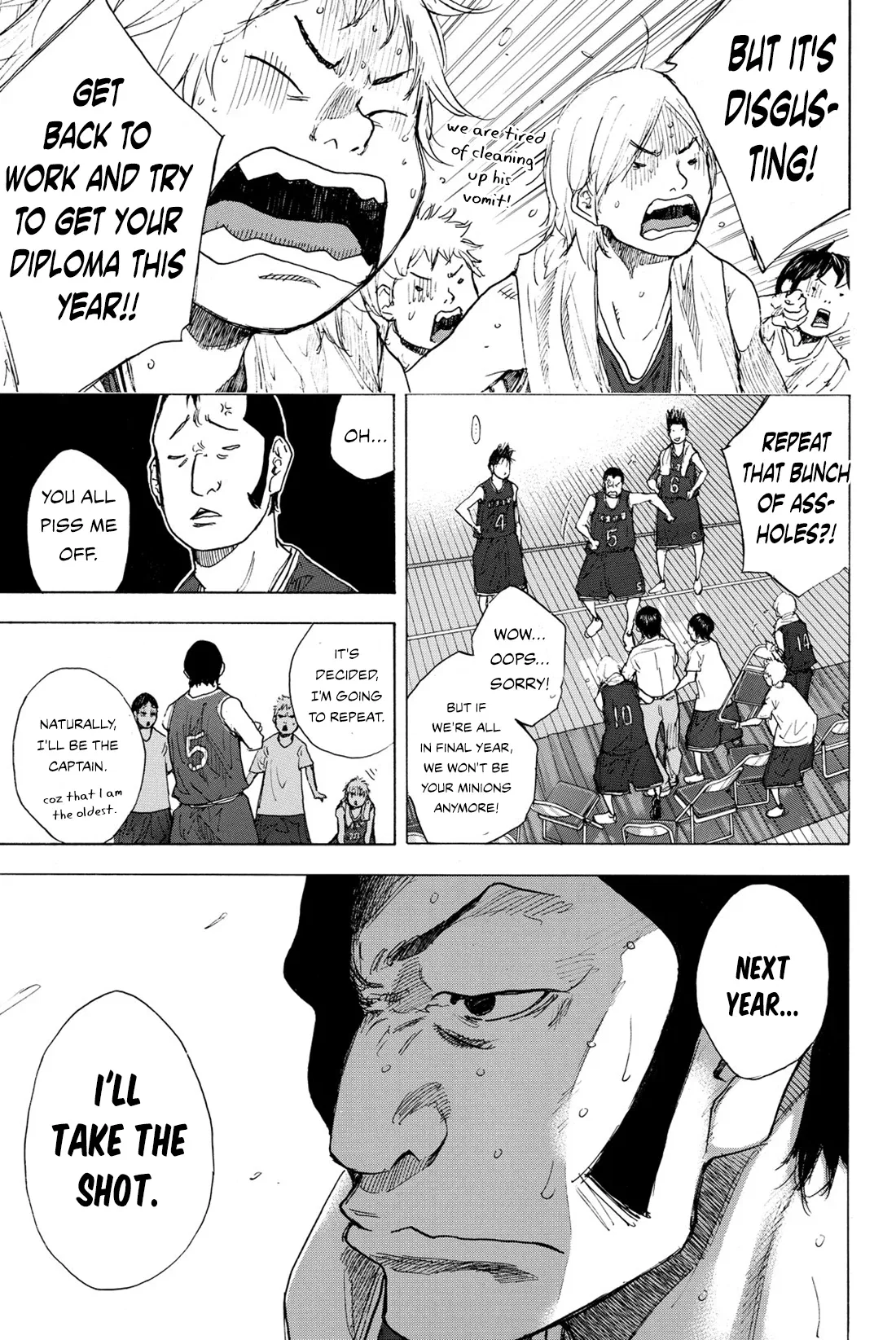 Ahiru no Sora Chapter 242 – Page 15