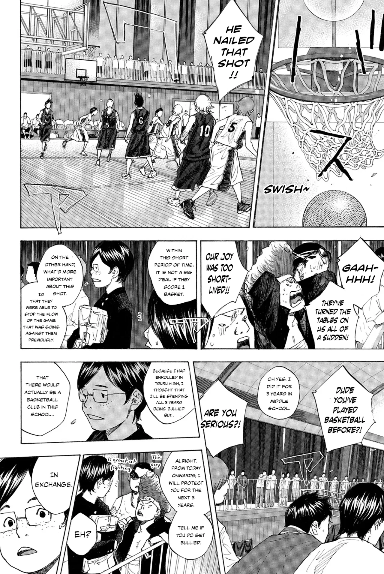 Ahiru no Sora Chapter 238 – Page 8