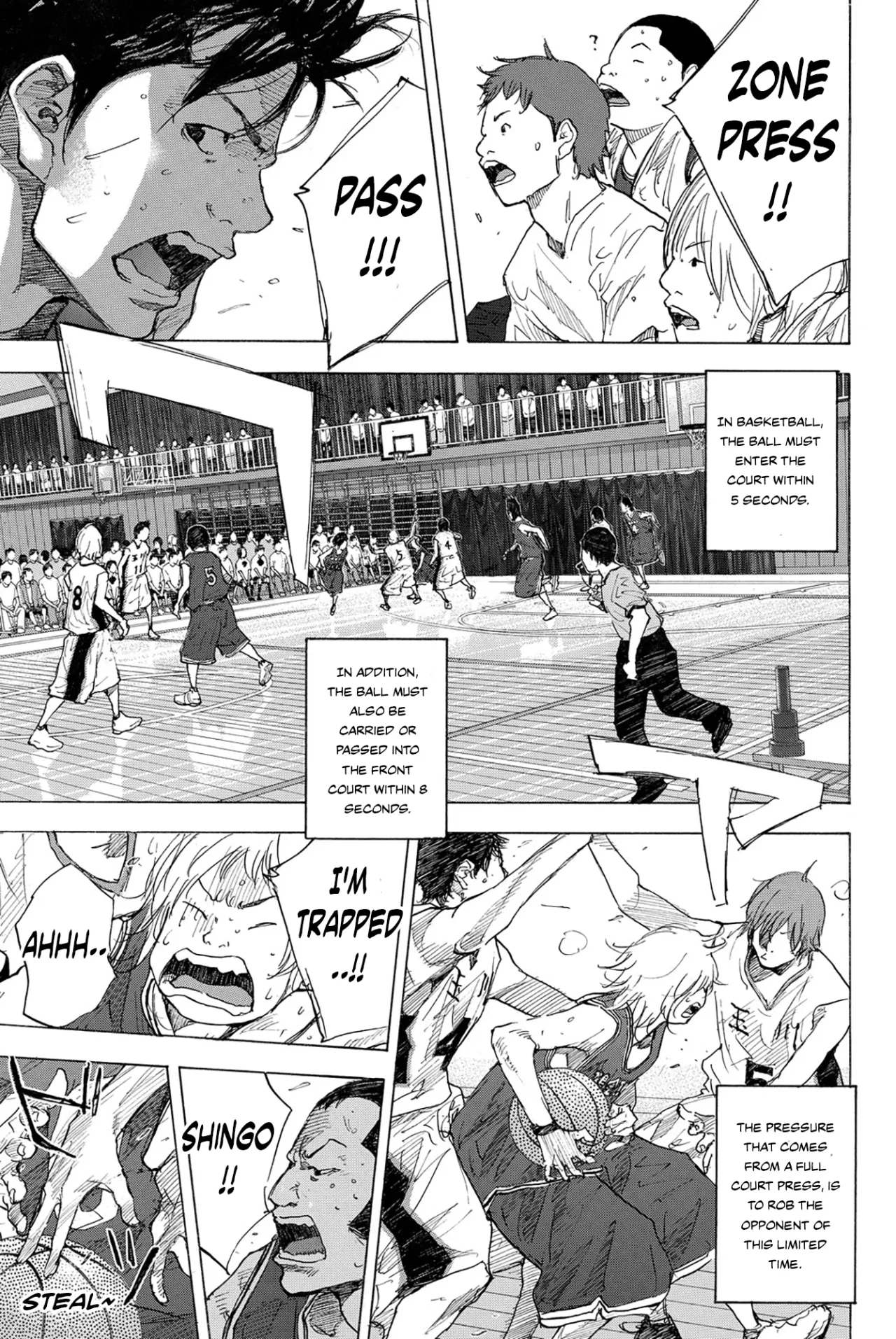 Ahiru no Sora Chapter 238 – Page 15