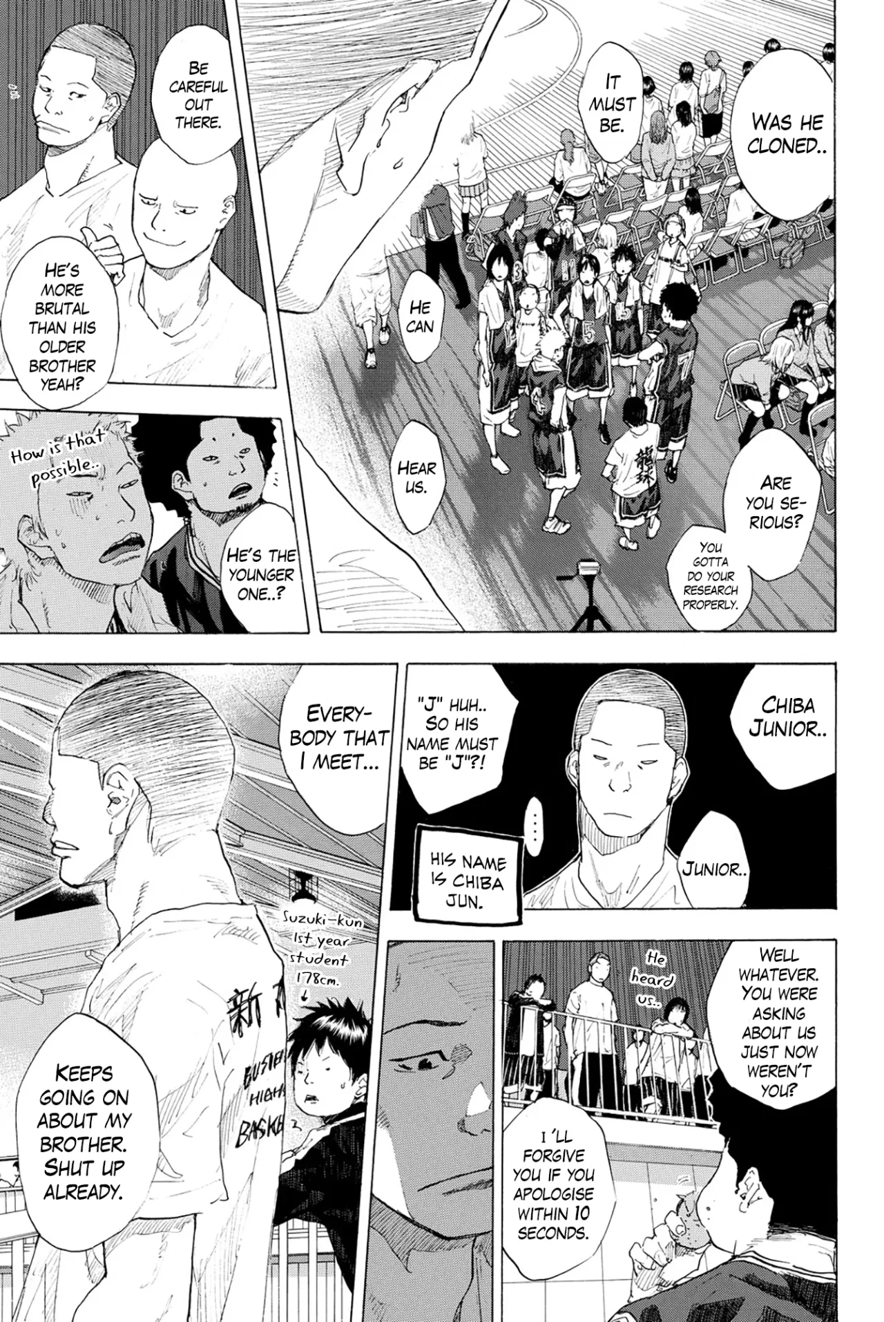 Ahiru no Sora Chapter 235 – Page 57