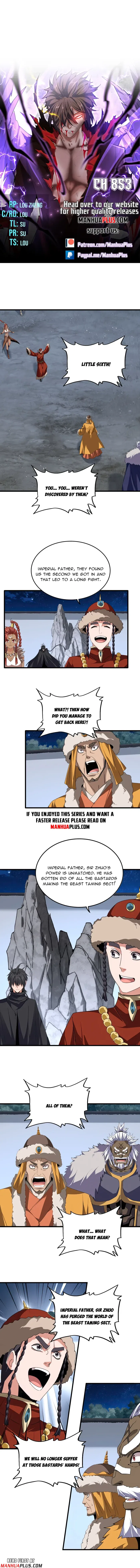 Magic Emperor Chapter 853 – Page 1