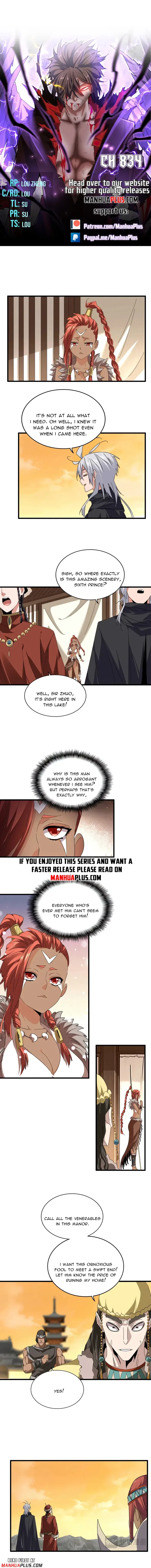 Magic Emperor Chapter 834 – Page 1