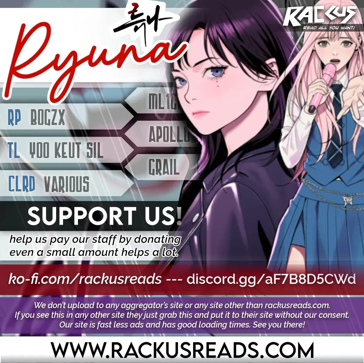 Ryuna Chapter 19 – Page 1