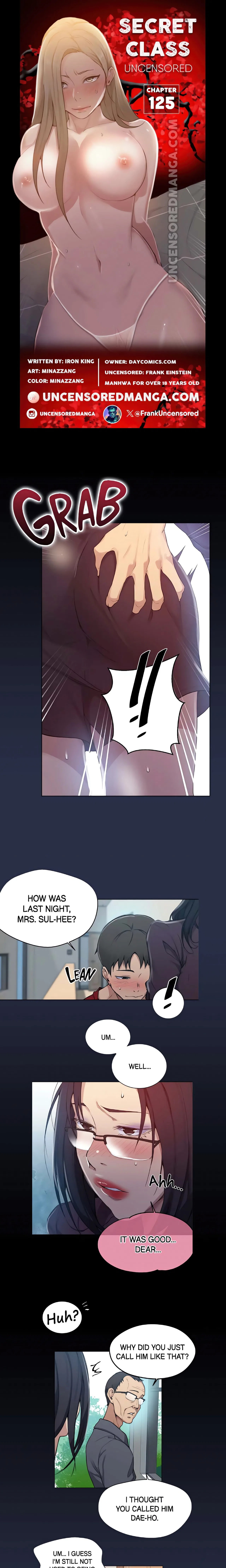Secret Class Uncensored Chapter 125 – Page 1