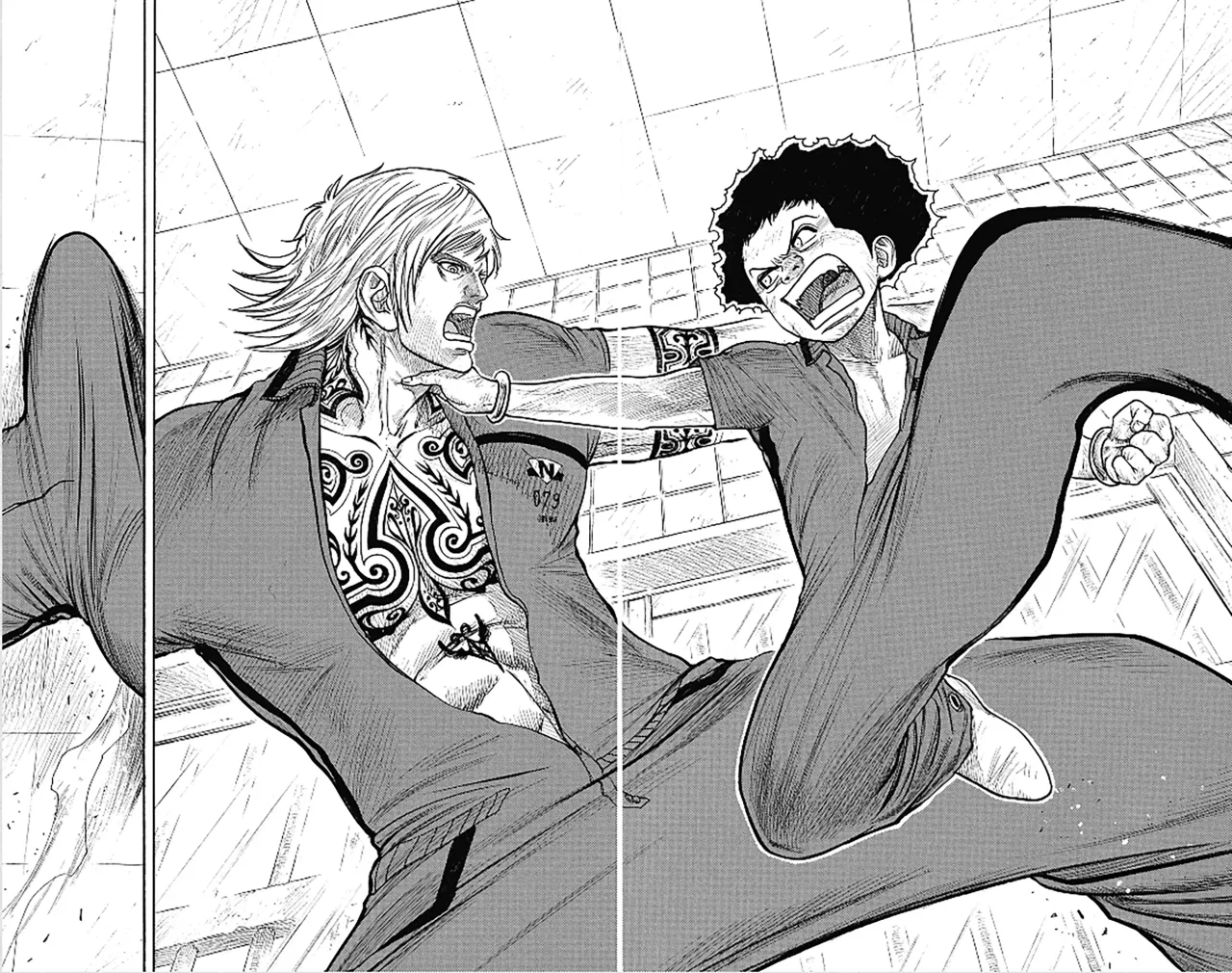 Boss Renoma: “Shuujin Riku” Gaiden Chapter 8 – Page 4