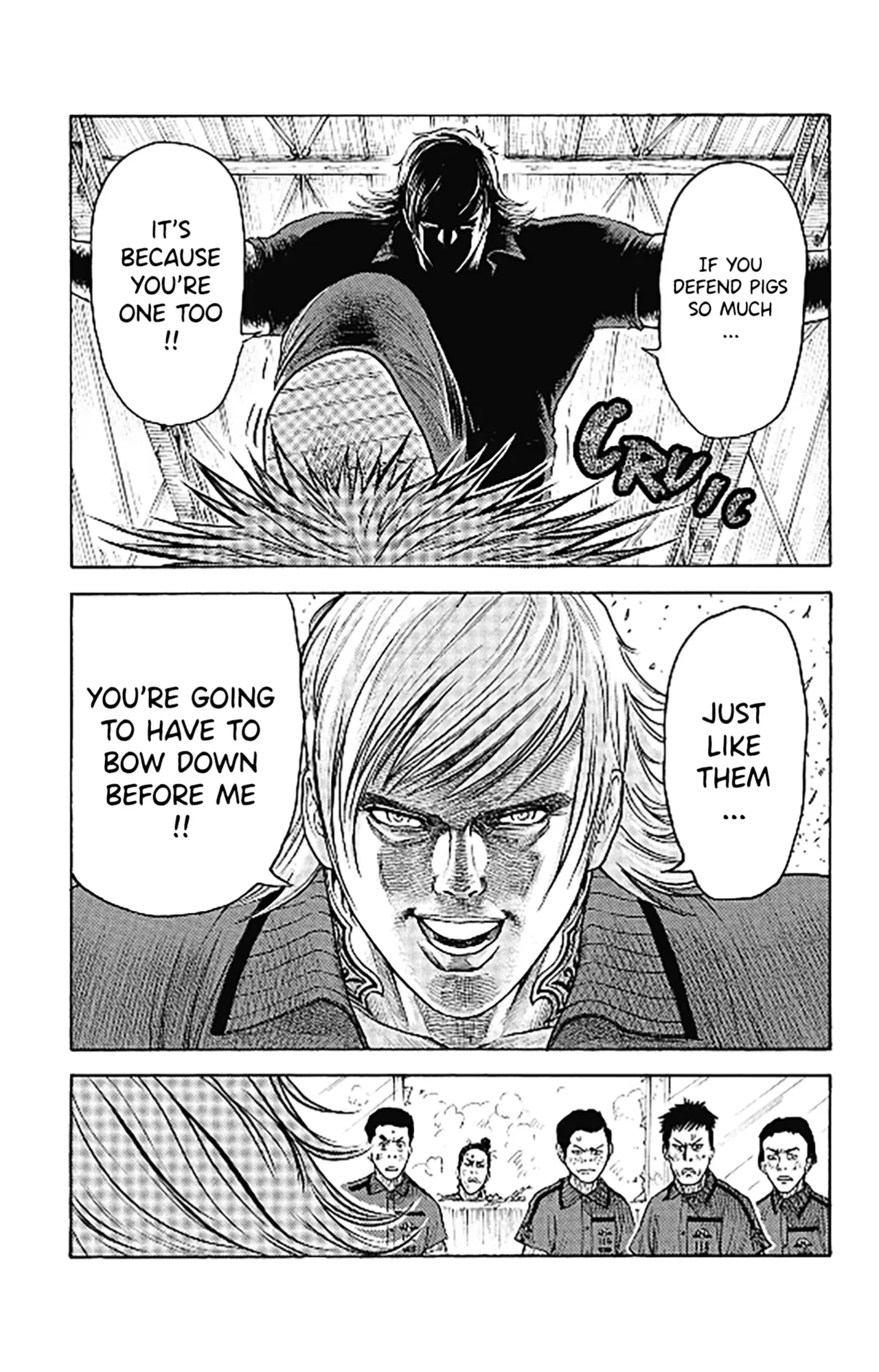 Boss Renoma: “Shuujin Riku” Gaiden Chapter 7 – Page 13