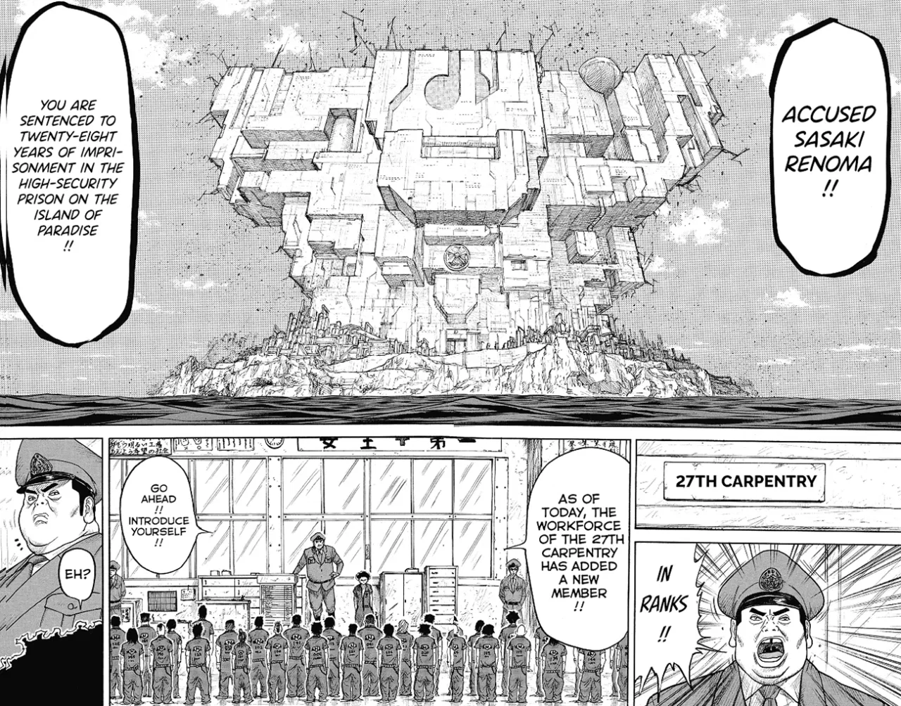 Boss Renoma: “Shuujin Riku” Gaiden Chapter 1 – Page 7