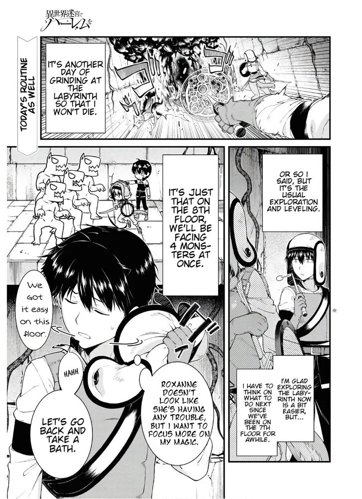 Isekai Meikyuu de Harem o Chapter 36 – Page 1