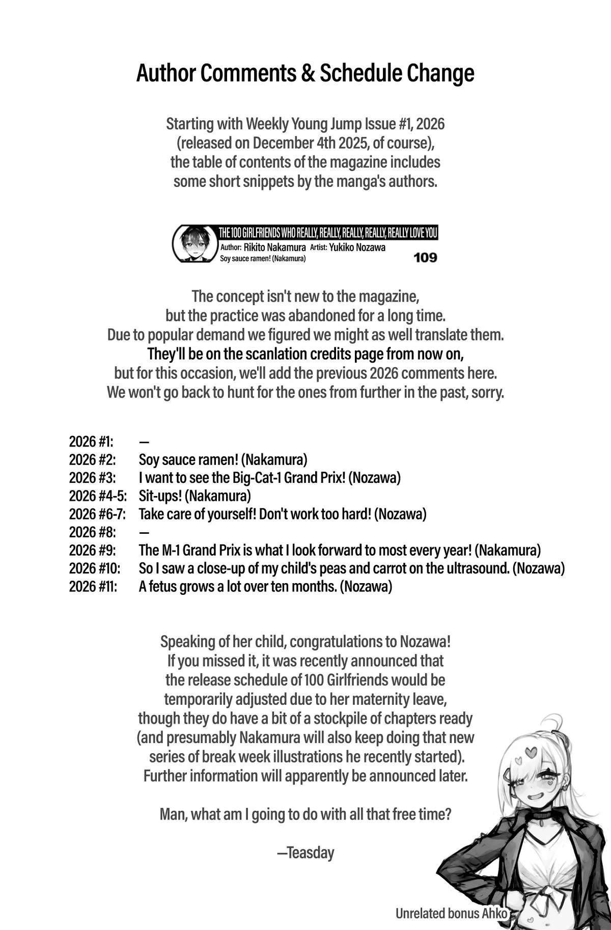 Anime – The 100 Girlfriends Who Really, Really, Really, Really, Really Love You Chapter 244 – Page 22