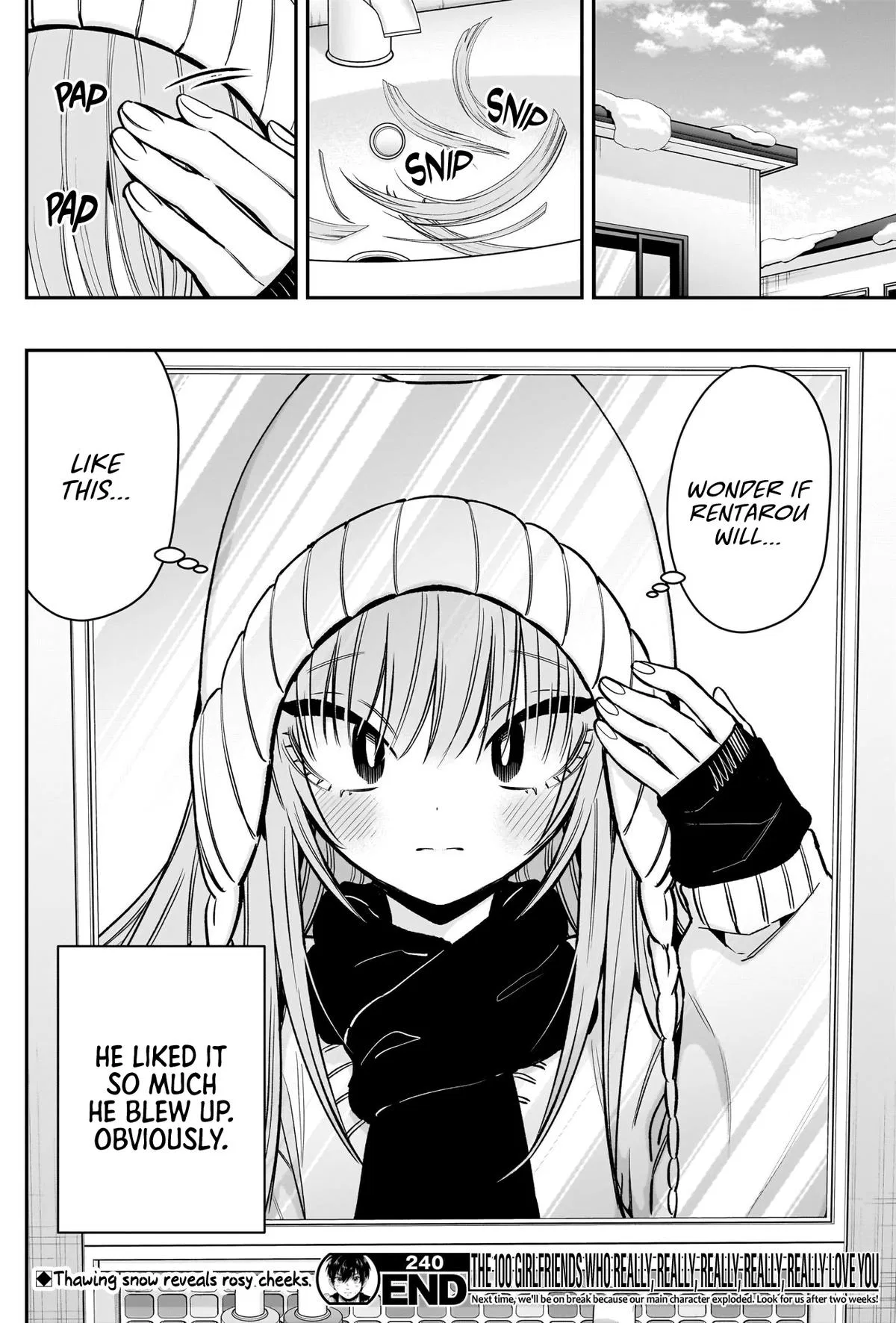 Anime – The 100 Girlfriends Who Really, Really, Really, Really, Really Love You Chapter 240 – Page 21