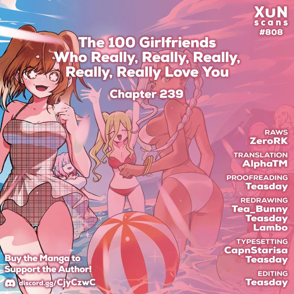 Anime – The 100 Girlfriends Who Really, Really, Really, Really, Really Love You Chapter 239 – Page 1