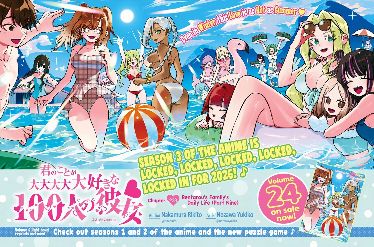 Anime – The 100 Girlfriends Who Really, Really, Really, Really, Really Love You Chapter 238 – Page 2