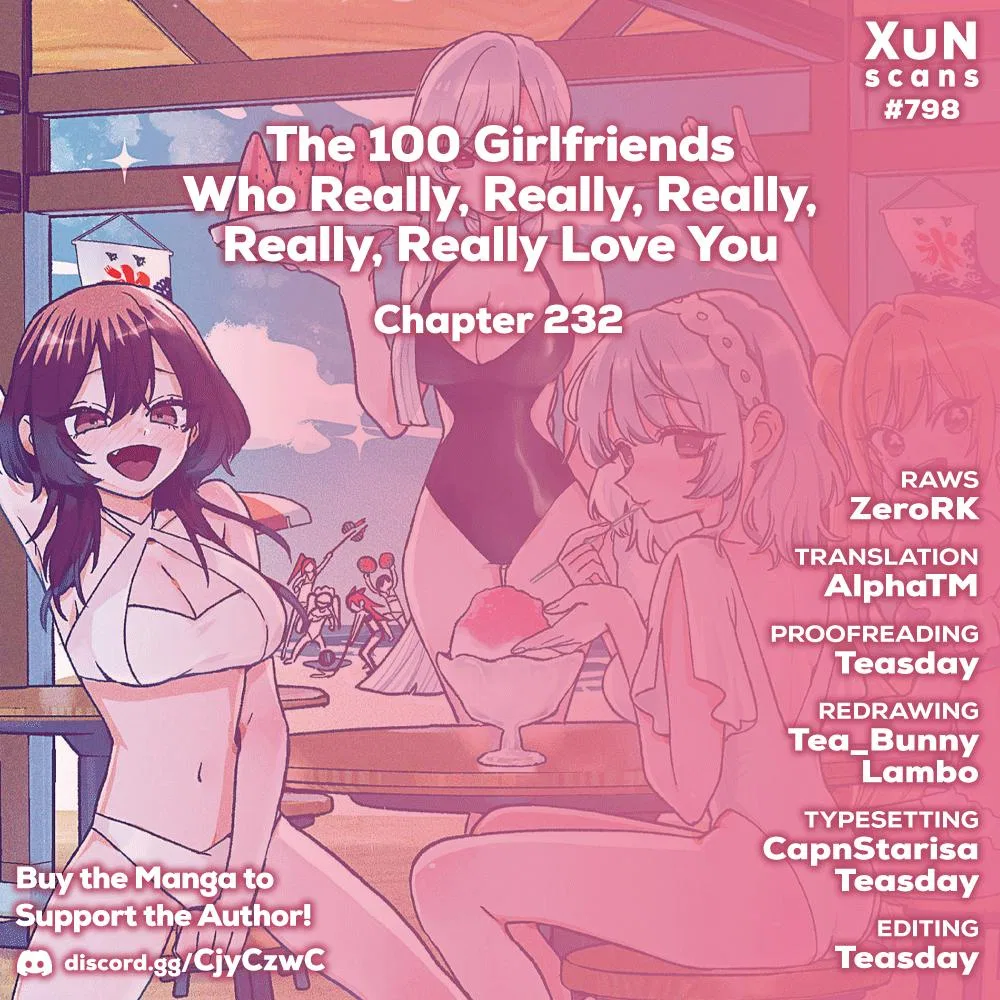 Anime – The 100 Girlfriends Who Really, Really, Really, Really, Really Love You Chapter 232 – Page 1