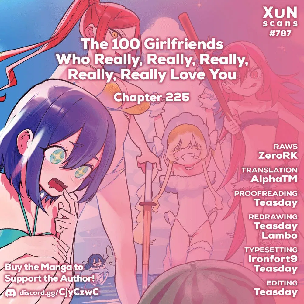 Anime – The 100 Girlfriends Who Really, Really, Really, Really, Really Love You Chapter 225 – Page 1