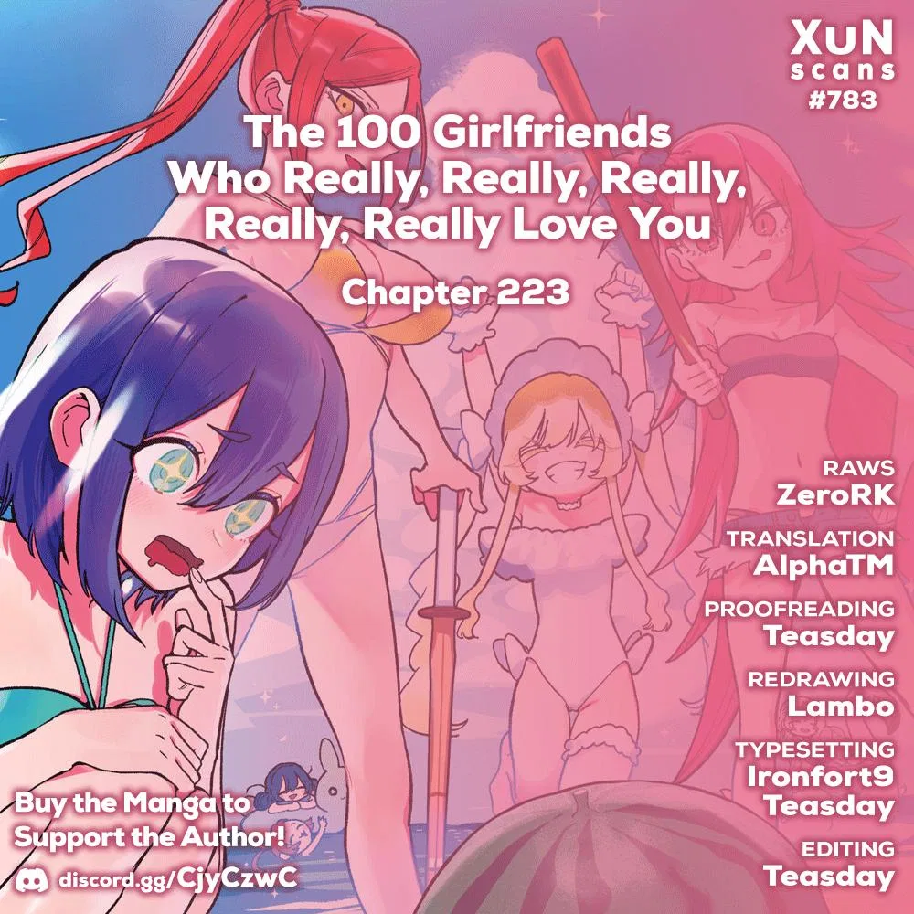 Anime – The 100 Girlfriends Who Really, Really, Really, Really, Really Love You Chapter 223 – Page 1