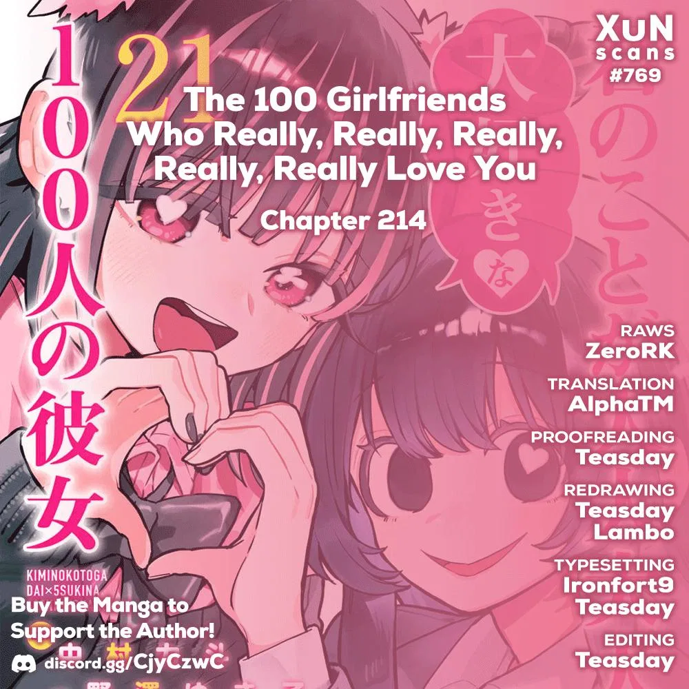 Anime – The 100 Girlfriends Who Really, Really, Really, Really, Really Love You Chapter 214 – Page 1
