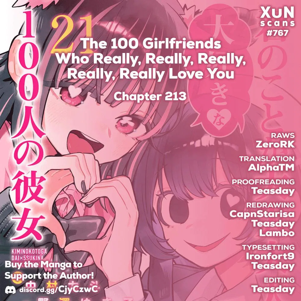 Anime – The 100 Girlfriends Who Really, Really, Really, Really, Really Love You Chapter 213 – Page 1