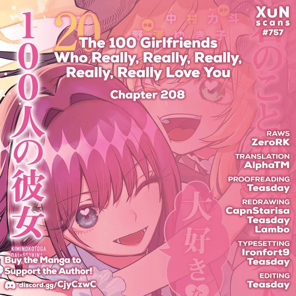 Anime – The 100 Girlfriends Who Really, Really, Really, Really, Really Love You Chapter 208 – Page 1