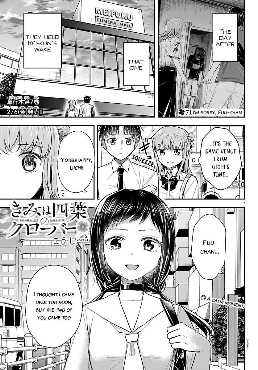 Kimi wa Yotsuba no Clover Chapter 71 – Page 1